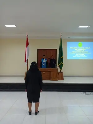 Pelantikan Panitera Muda Hukum Pengadilan TUN Denpasar