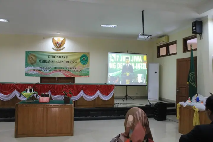 Peluncuran Aplikasi E-Ligition dan Himne Mahkamah Agung RI Tahun 2019