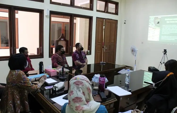 Pembinaan Bidang Teknis dan Administrasi Yudisial oleh Pimpinan Agung RI secara Virtual