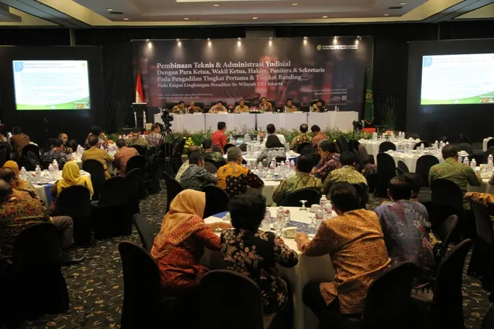 Pembinaan Eselon I Kepada Para Ketua, Wakil Ketua, Hakim, Panitera dan Sekretaris Pada Pengadilan Tingkat Pertama & Banding Sewilayah DKI Jakarta