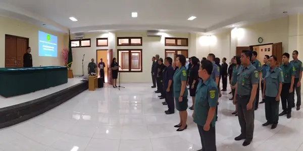 Penandatanganan Pakta Integritas Pengadilan TUN Denpasar Tahun 2020