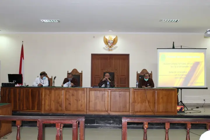 Pengadilan Tinggi TUN Surabaya mengadakan Monev ke Pengadilan TUN Denpasar