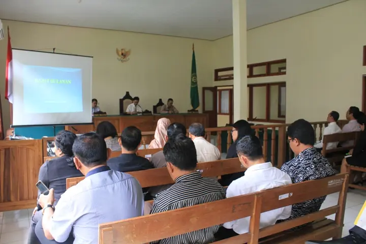Rapat Bulanan Bulan Juli 2018, Sosialisasi Lanjutan Pendalaman Zona Integritas dan Pemaparan Cakim tentang Laporan Aktualisasi di PTUN Denpasar