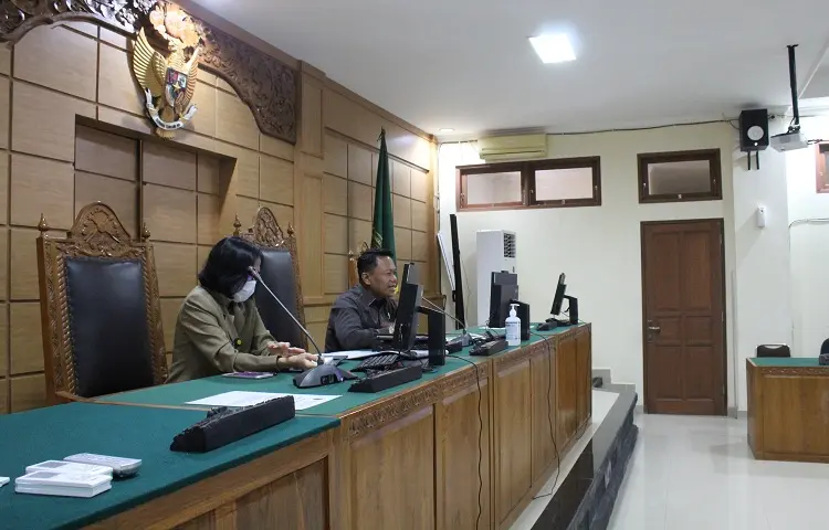 Rapat Persiapan Evaluasi dan Verifikasi Lapangan TPN Kemenpan RB di Pengadilan TUN Denpasar.