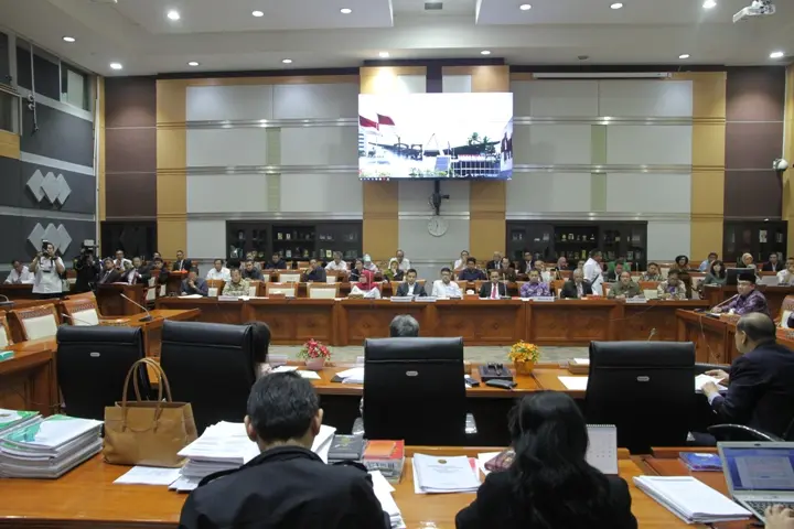 Sekretaris Mahkamah Agung Rapat Dengar Pendapat Dengan Komisi III DPR RI