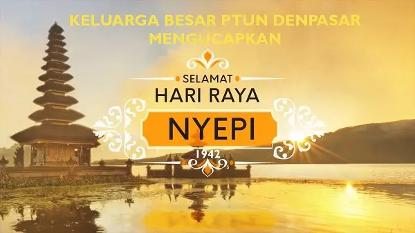 Selamat Hari Nyepi Tahun Baru Caka 1942/2020 M
