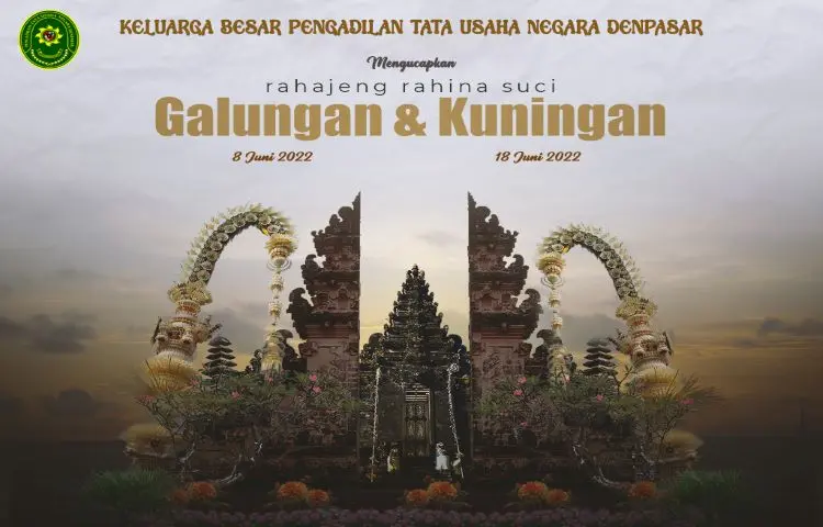 SELAMAT HARI RAYA GALUNGAN DAN KUNINGAN