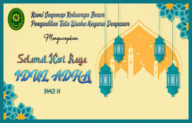 Selamat Hari Raya Idul Adha 1443H