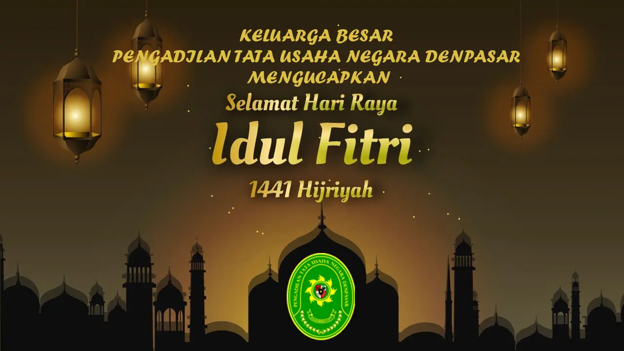 Selamat Hari Raya Idul Fitri TH 1441 H