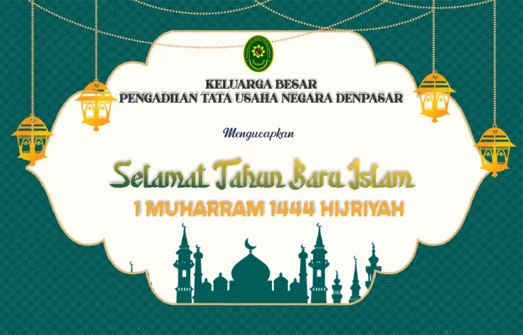 SELAMAT TAHUN BARU ISLAM 144 H/2022