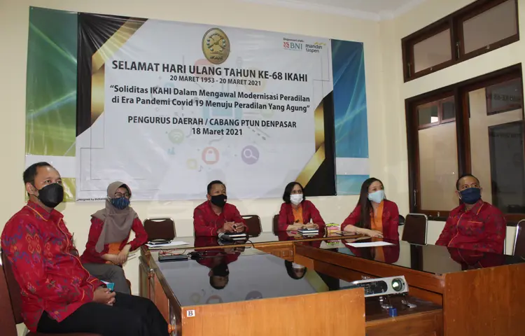 Siaran Langsung HUT IKAHI ke-68 melalui Zoom Meeting