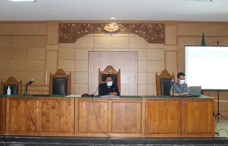 Sosialisasi pasca Diklat Coaching Untuk Pimpinan dan Public Speaking and Effective Communicatoin di Pengadilan TUN Denpasar