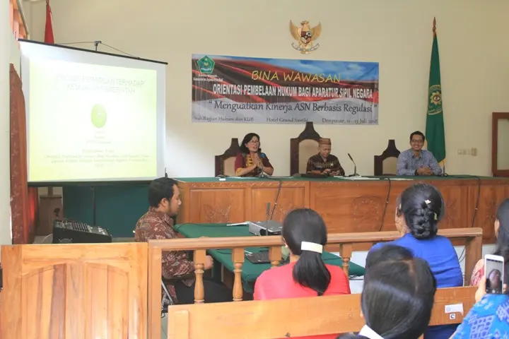 Studi Lapangan Bimtek Kanwil Kemenag Prov.Bali ke Pengadilan TUN Denpasar