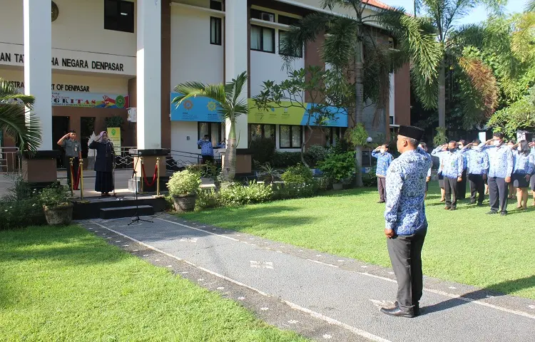 Upacara Peringatan Hari Pahlawan ke-77 Tahun 2022 Pengadilan TUN Denpasar